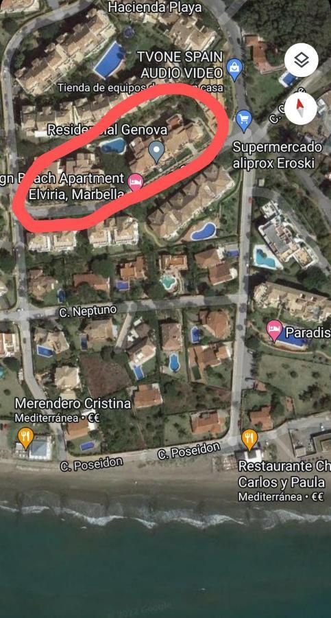 Marbella Junto Al Mar Con Gran Terraza Apartment Екстериор снимка